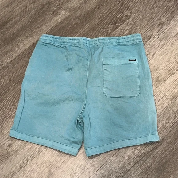 PacSun Blue Twill Volley Shorts, size M - Picture 2 of 5